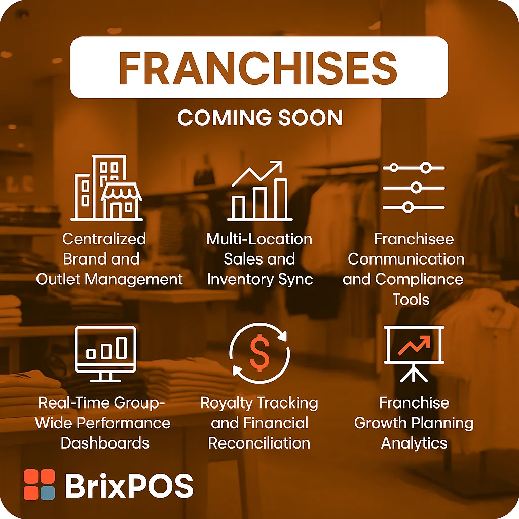 BrixPOS franchise management suite UAE